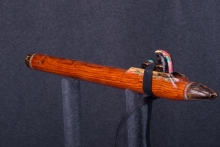 Honduran Rosewood Native American Flute, Minor, Low F-4, #S6K (10)